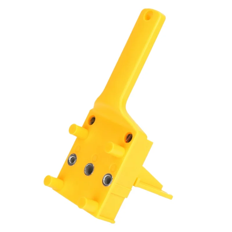 8Pcs Woodworking Dowel Jig Kit Punch Locator Handheld Pocket Hole Drilling Tools