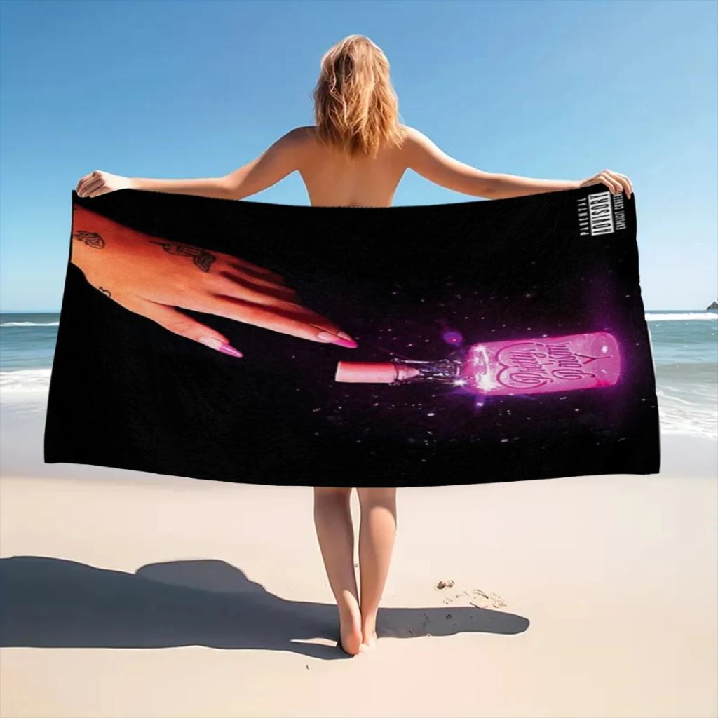 Quick Drying Beach Towels Nessa Barrett Pretty Poison Oversized 30x60inch Printing Towel Super Absorbent Pool Towel Blanket