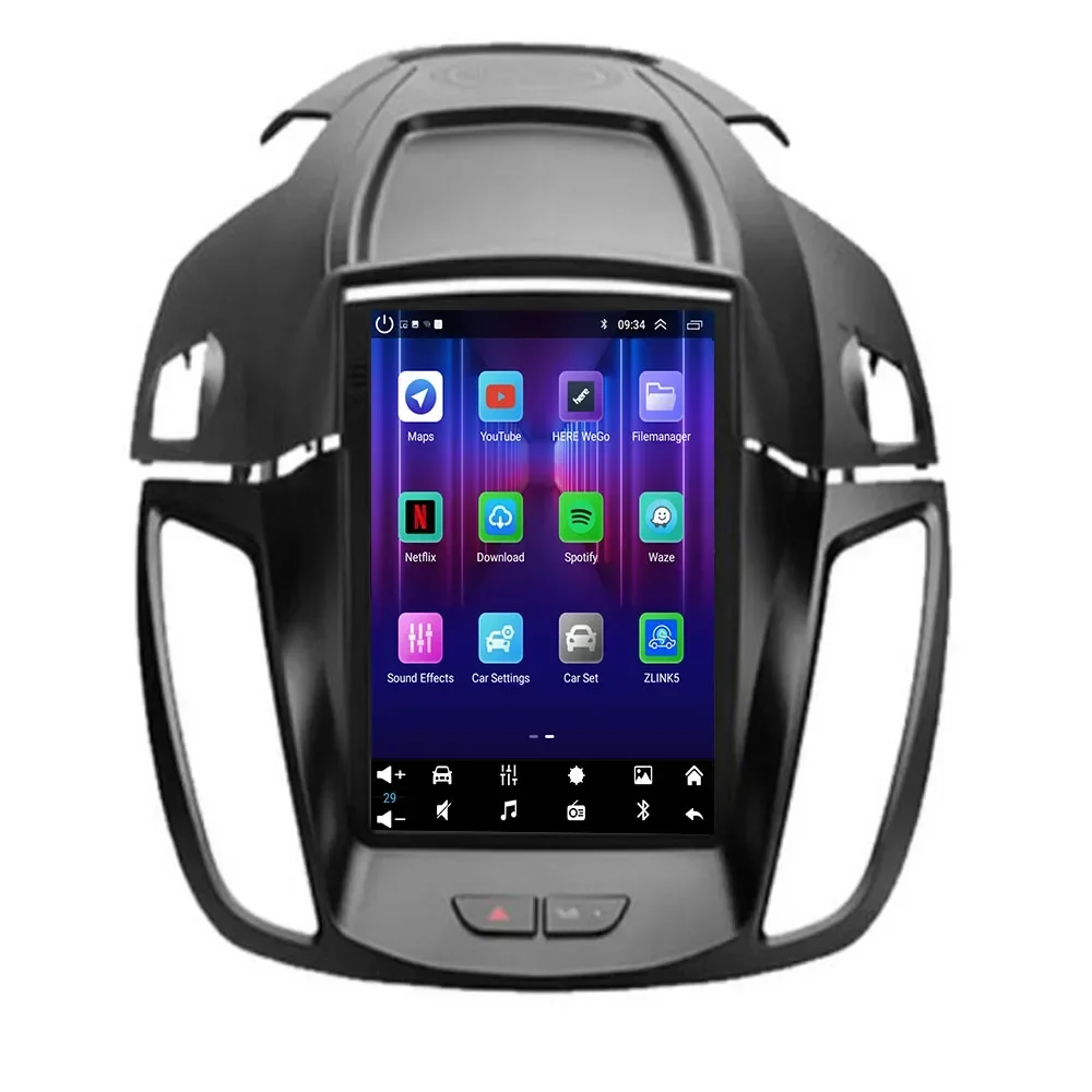 For Ford Kuga 2 Escape 3 2012 - 2050 5G Car Radio Multimedia Stereo Player GPS Navigation Android 15 Auto Carplay No DVD