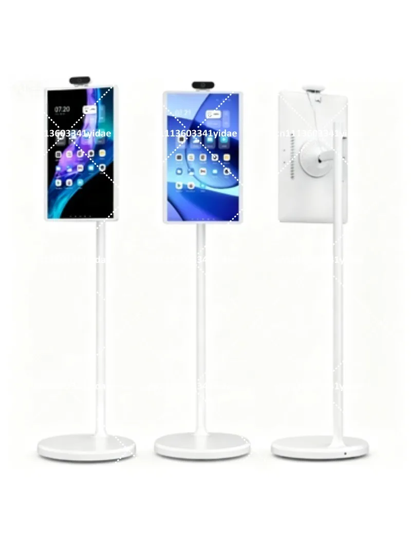 Smart All-in-One Desktop for Office Home Live Streaming Rotating Touch Screen Compatible with Mobile Tablet