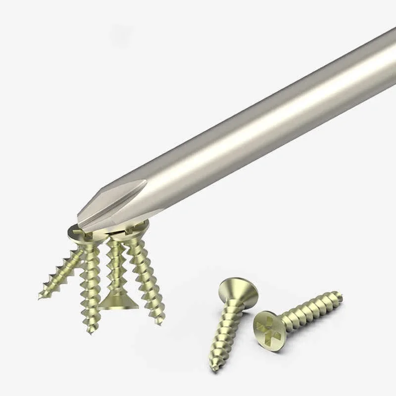 6.35mm Shank Phillips Hexagonal Torx Bit Set Drill Screwdriver Magnetic Bit Set Length 50/75/100/150/200mm