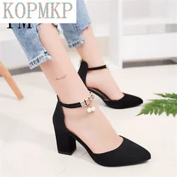 Scarpe firmate estive Mary Jane donna décolleté a punta scarpe eleganti tacchi alti barca matrimonio Tenis Feminino tacchi scarpe da donna