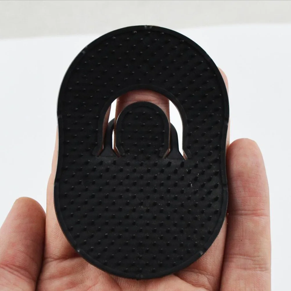 

24 шт., массажная щетка для волос, мини-портативная пластиковая расческа, инструмент для очистки кожи головы для вьющихся волос, уход за бородой, укладка