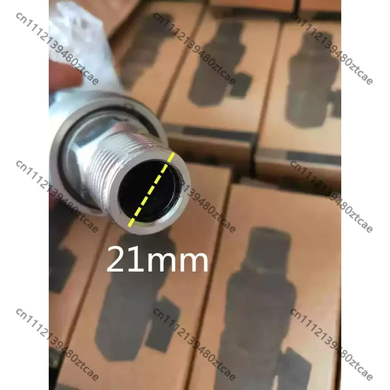 Pneumatic Impact Wrench Quick Coupler Alloy Steel Air Connector With Control Valve Air Pipe Connection Replacement Parts