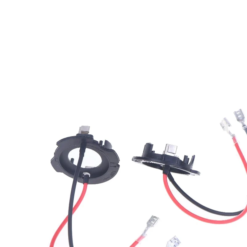 

2 шт. адаптер для цоколя для фар для Golf 5 MK5 H7 светодиодный держатель лампы для фар, фиксатор цоколя лампы, аксессуары для головного света