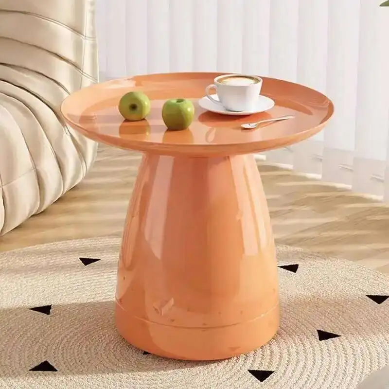 Round Coffee Tables Nordic Organizer Premium Design Coffee Tables Minimalist Magazine Mesas Modern De Centro Para Sala Furniture