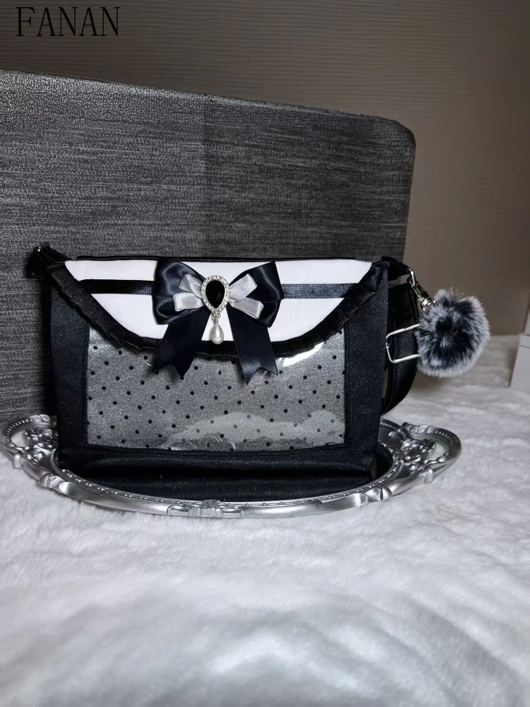 

Shoulder Bags Sweet Casual Fashion Elegant Crossbody Bag Japanese Style 2025 New Spring Autumn Handbags for Women