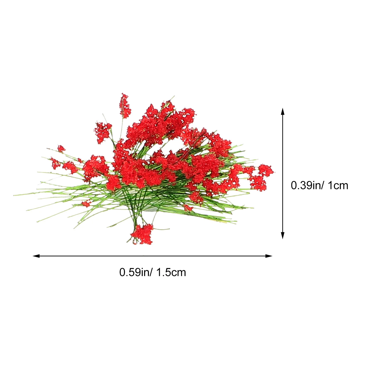 Tavolo di sabbia Materiale fai da te Modello Paesaggio Mini casa Fiore Modelli di giocattoli in miniatura Pianta di plastica artificiale