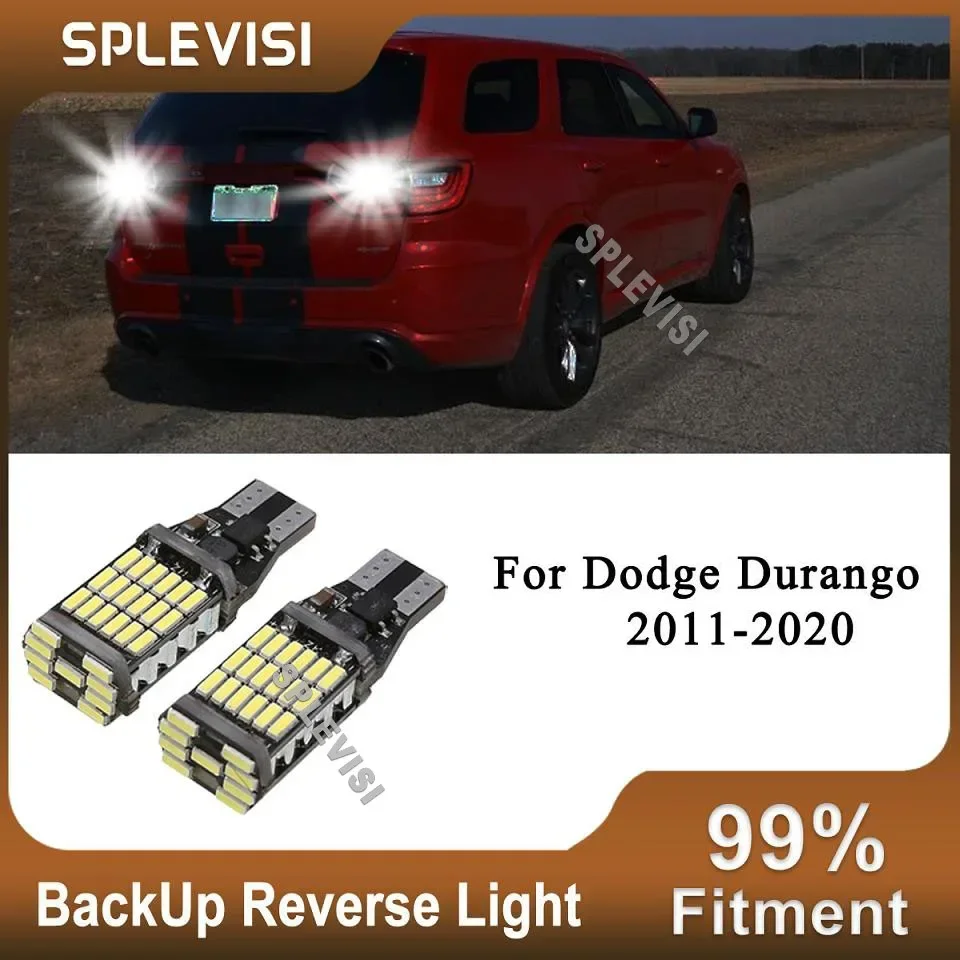 

2Pcs LED Bulb Reverse Back Up Light Xenon White Luz Led Para For Dodge Durango 2011-2020 2019 2018 2017 2016 2015 2014 2013 2012