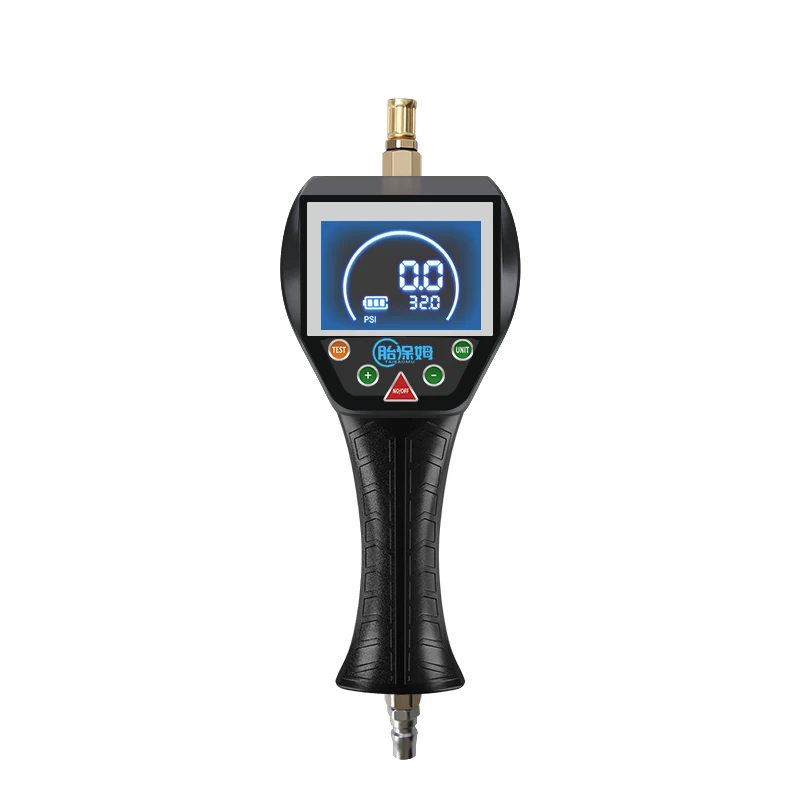 LCD Tire/tyre Inflate Pre-set Pressure Fully Automatic Inflator 4 Pressure Unit LCD Digital Display