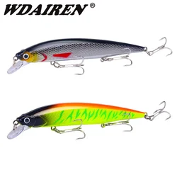 1 pz Minnow galleggiante esche da Pesca 140mm 18.5g Laser plastica Wobbler artificiale esca dura con gancio luccio Crankbait attrezzatura da Pesca