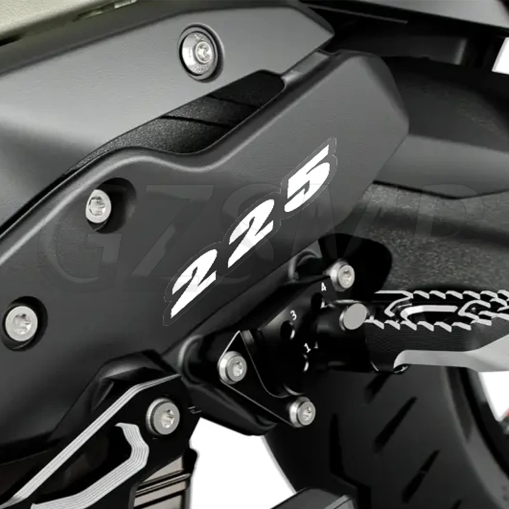 Motorcycle Number 225 Deco Moto Body Fender universal Stickers Decals fit for Yamaha TT225 ST225B  XT225 Serow TT-R 225