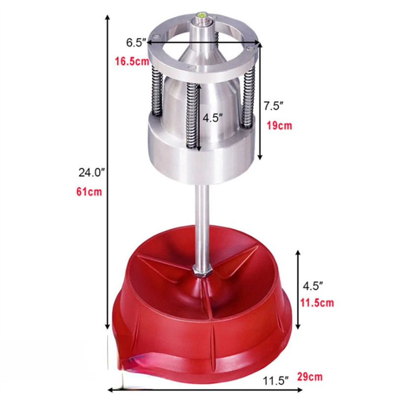 Car Truck Portable Hubs Wheel Tire Balancer Bubble Level Heavy Duty Rim Auto Repair Tools