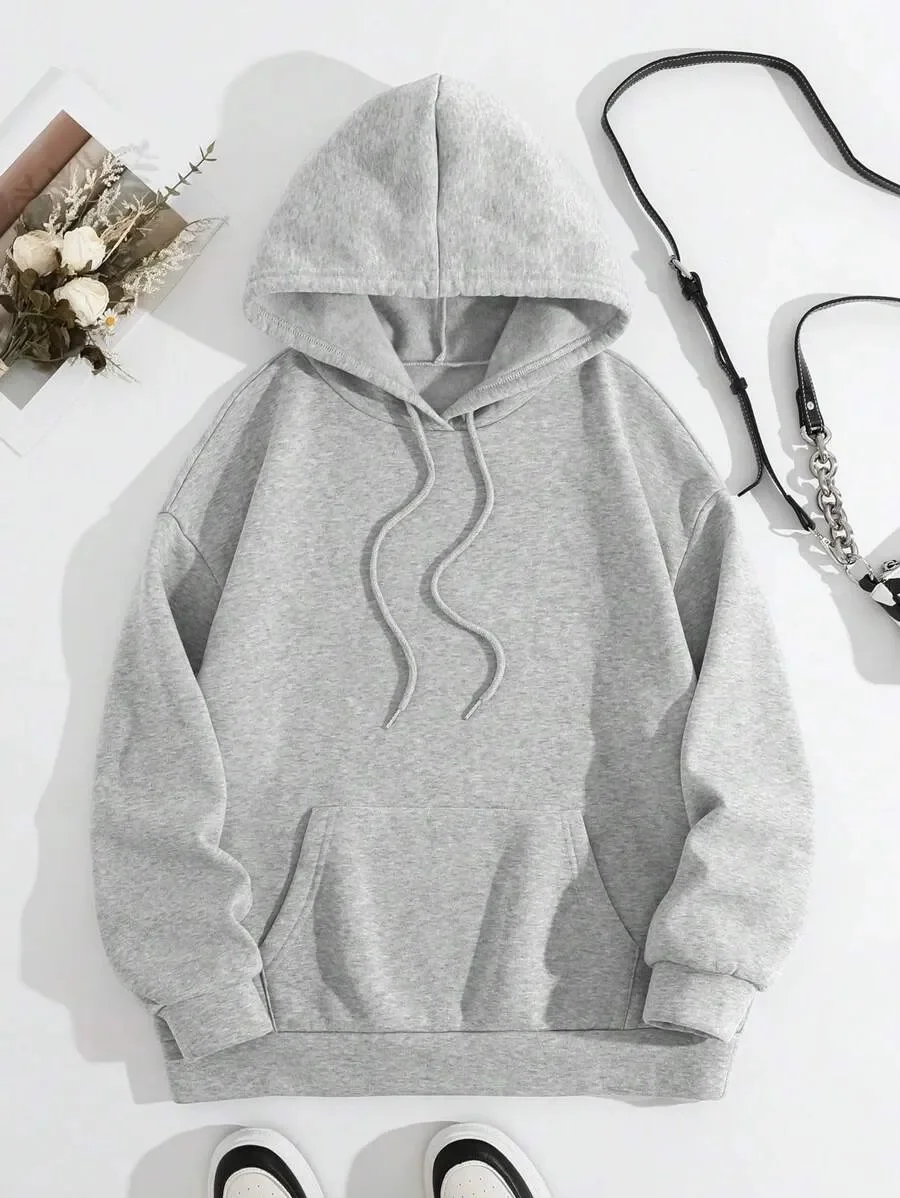 Felpa con cappuccio in puro cotone con stampa di cuori di gatto carino Adorabile design felino per gli amanti dei gatti Abbigliamento casual quotidiano Carino e accogliente per l'informazione quotidiana