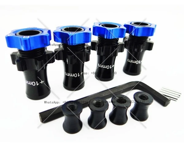 

Traxxas Slash 4X4, LCG, Rally Aluminum 17mm Wide Hex Combiner + 10