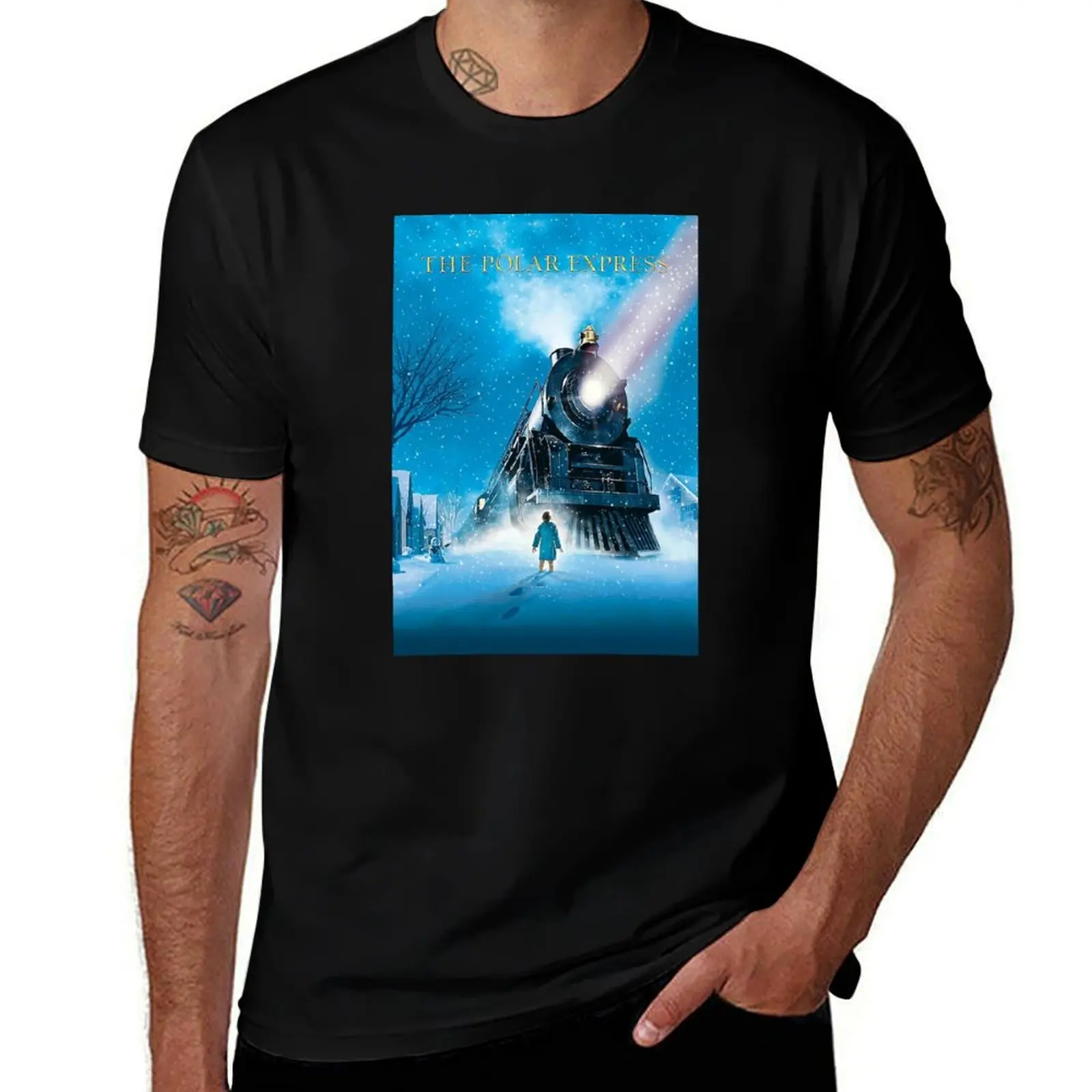 polar express T-Shirt Vintage Style Printed Top T-Shirt