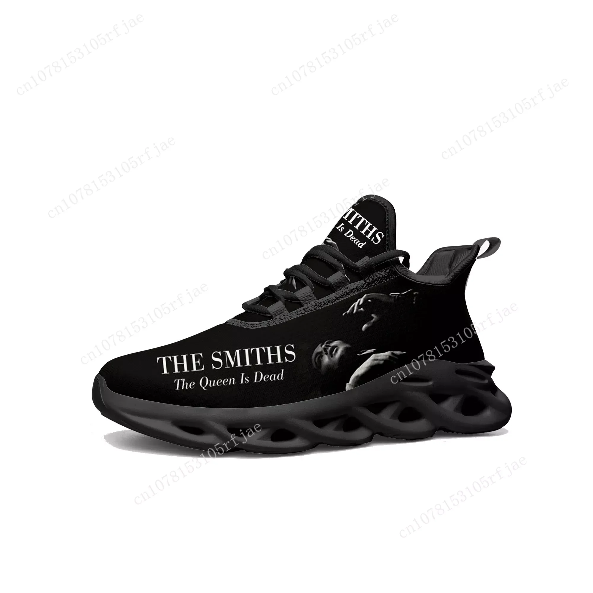 The Smiths Rock Band Flats Sneakers Mens Womens Sports Running Shoe Morrissey Sneaker Lace Up Mesh Footwear Tailor-made Shoe