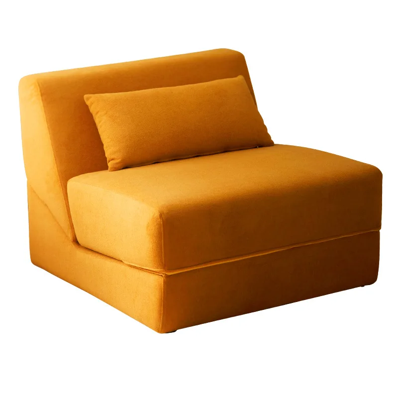 

Living room reclining foldable removable and washable small apartment balcony leisure minimalist lazy single sofa