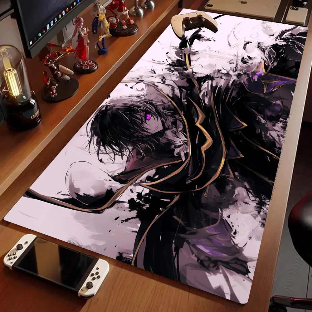 1pc CODE GEASS Floor Mat Mouse Mat Desk Mat With Pad Gaming Accessories Prime Gaming XXL Keyboard Pad Padding Mat