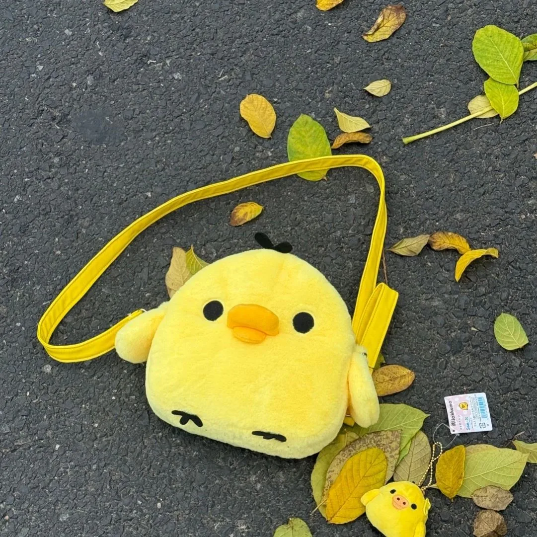 

Cute Nose Chien Plu Crossbody Bag Mobile Phone Bag Doll Autumn Winter Handheld Bag Student Versatile Commuting Bag