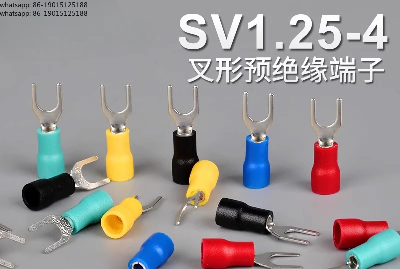 2026-new-model-terminal-head-sv125-3-4-cold-pressed-copper-nose-u-shaped-y-shaped-wire-ear-insert-wire-crimping-fork-connector