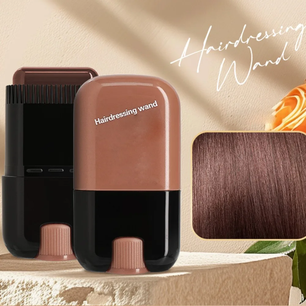 New Waterproof Comb Hair Dye Black Color Sweat-proof 2 in 1 Instant Dye Easy to Use Hair Dye Comb Stick for Grey Hair Coverage