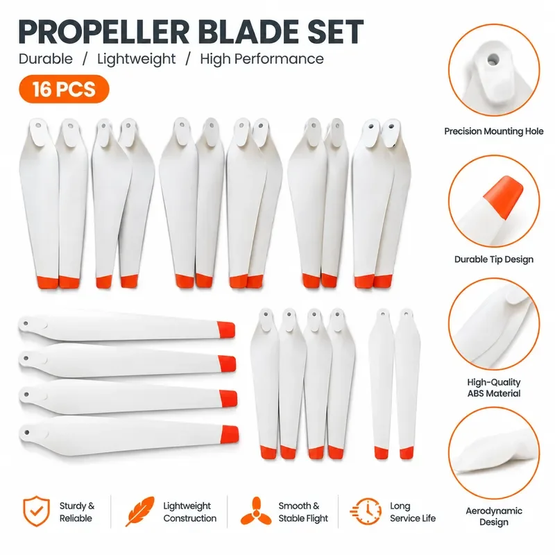 for White Heat Resistant Propellers Fit for DJI Agras T20 T16 T10 Agri Drone Spare Blades
