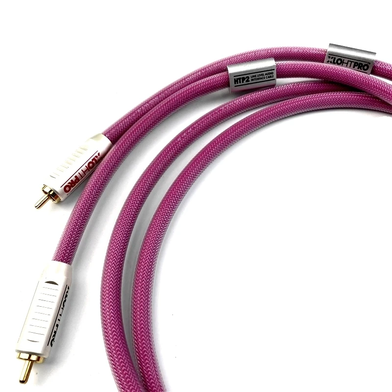 Hifi كابل RCA مطلية بالذهب سدادة RCA HTP1 PRO RCA XLO كابل ربط الصوت CD مكبر للصوت مشغل DVD كابل RCA