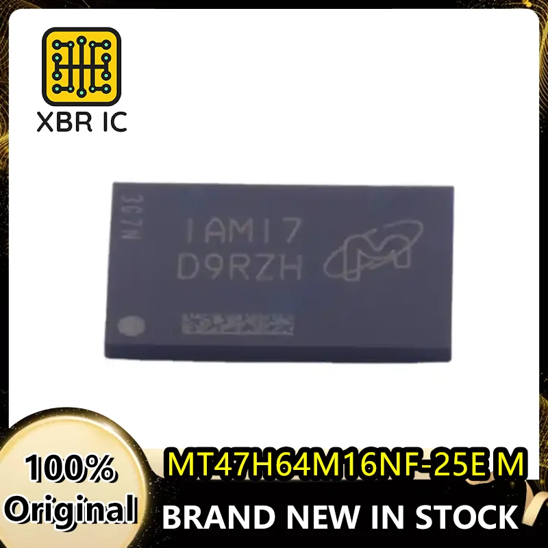 (5/50 pieces) MT47H64M16NF-25E M Silkscreen D9RZH FBGA-84 1Gb DDR2 SDRAM Memory Electronics Brand New Original Fast Shipping