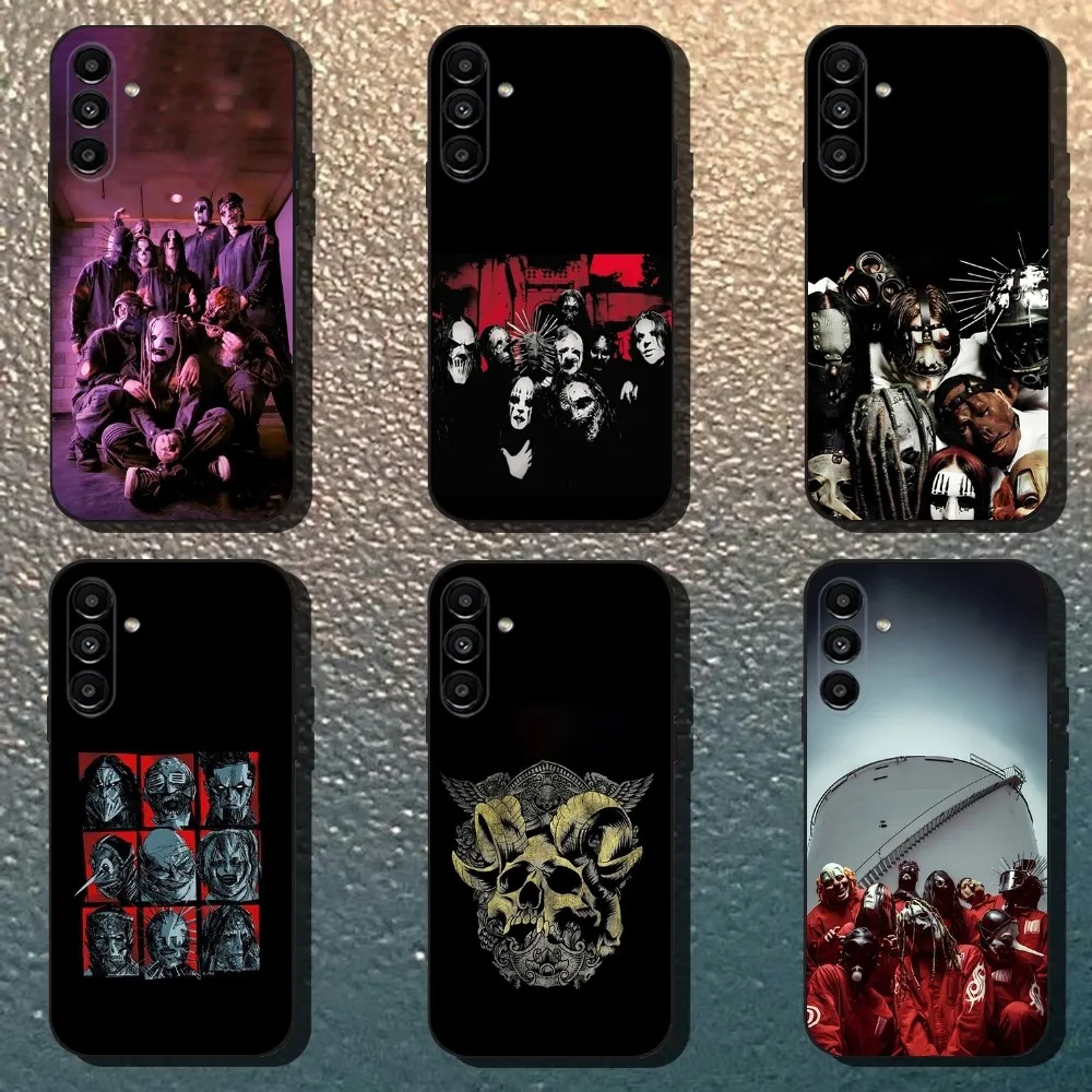 

Band S-SlipknotS Phone Case For Samsung Galaxy A13,A21s,A22,A31,A32,A52,A53,A71,A80,Soft Black Shell