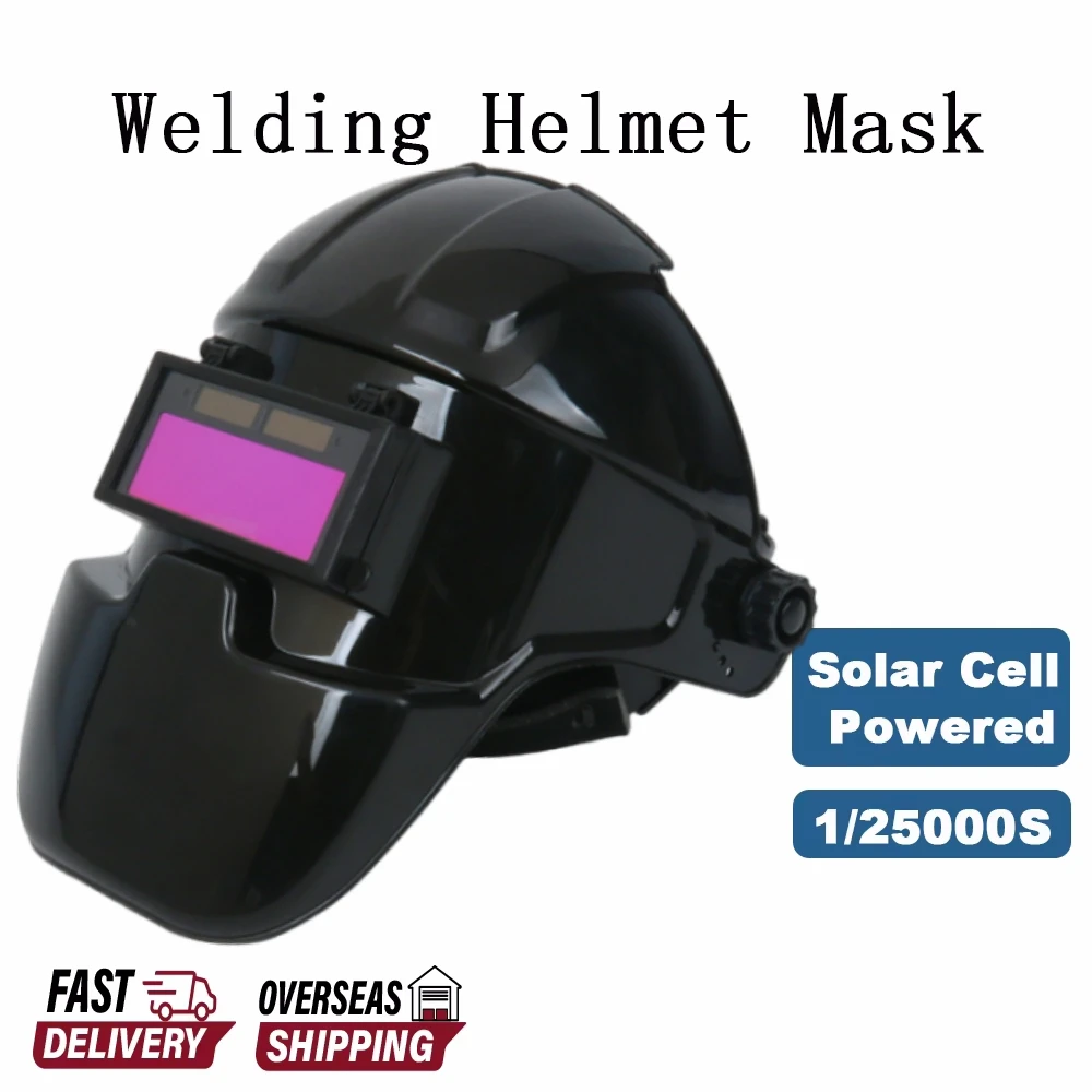 

Welding Helmet Welder Mask Chameleon Large View True Color Solar Power Auto Darkening Welding Mask for Welding Grind Cut Machine