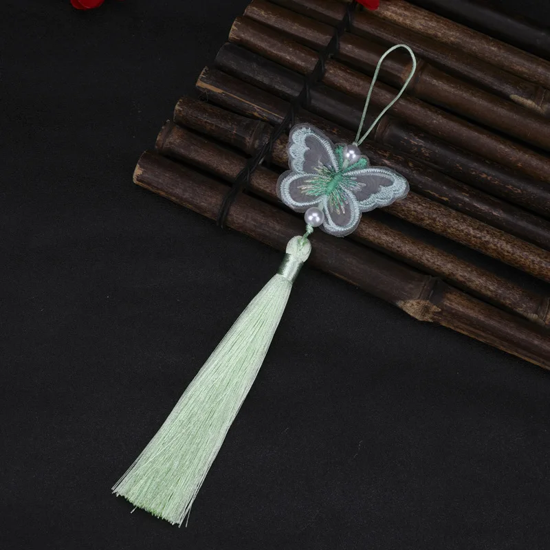 5pcs Vintage Butterfly Pearl Tassels Pendant DIY Crafts Supplies Jewelry Earrings Materials Clothing Accessories Gift Decorate 5