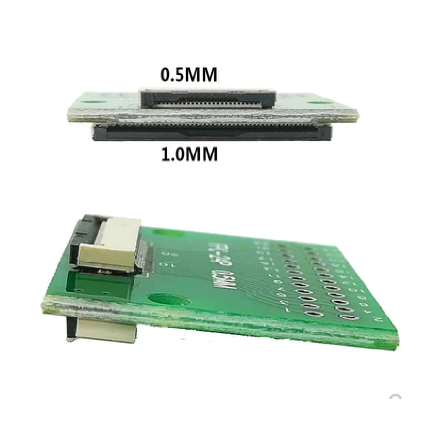 1pcs PCB Double sided FFC FPC 6PIN 8Pin 10pin 12pin 20pin 30pin 24pin Transfer Connector 2.54 Adapter 1mm 0.5mm Pitch 6P 8P 10P