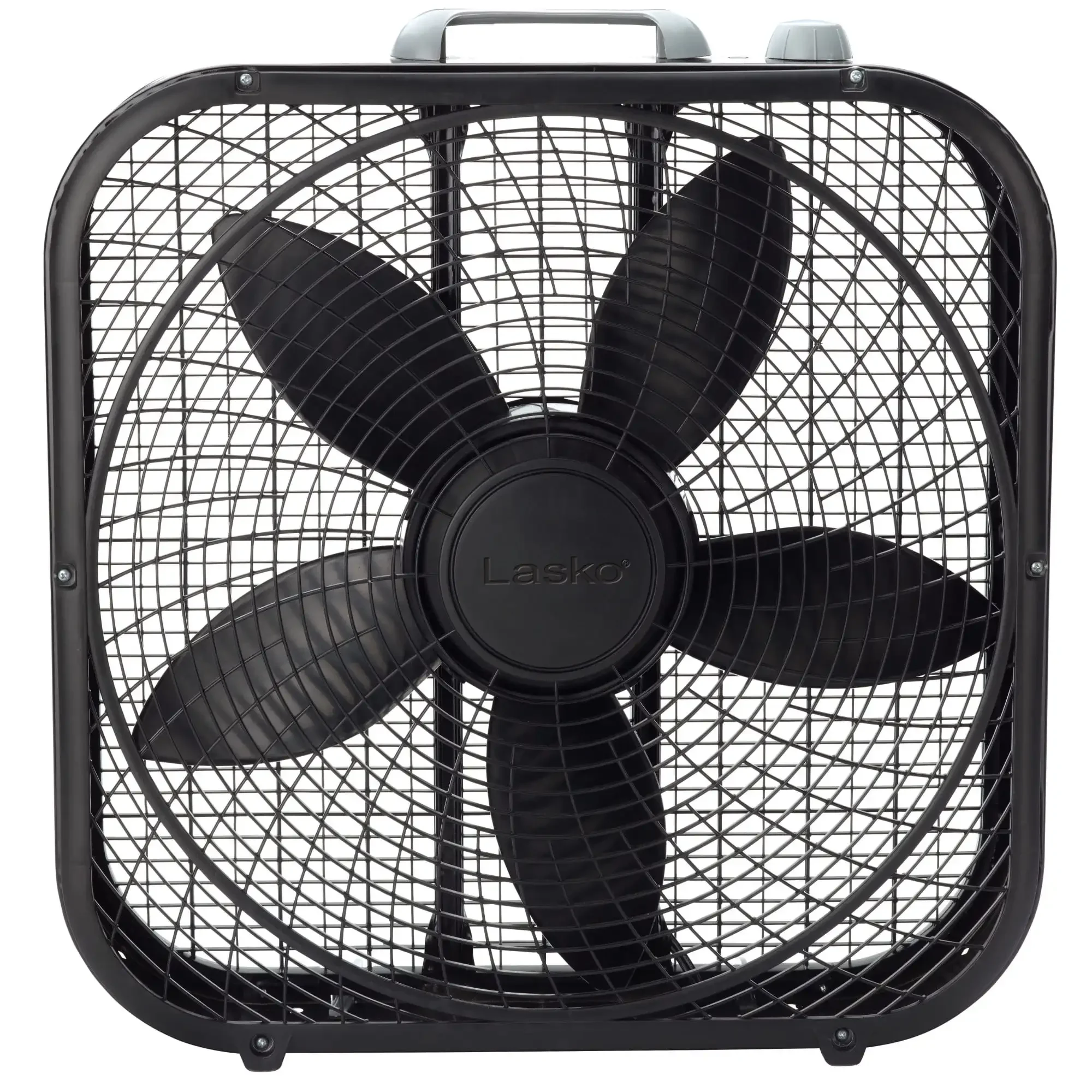 

Cool Colors 20" Weather Resistant Box Fan, with 3-Speeds, 22" Height, Black, B20301, New