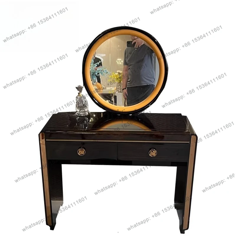 

Modern light luxury dresser Italian simple luxury makeup table high-end furniture