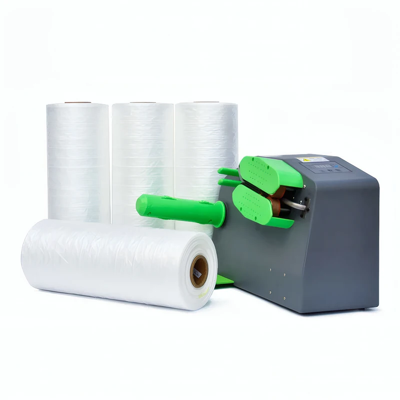 

C10 Automatic Cushion Air Cushion Machine Portable Cushion Packaging Inflatable Machine 110-220V Gourd Film Bubble Bag Inflator