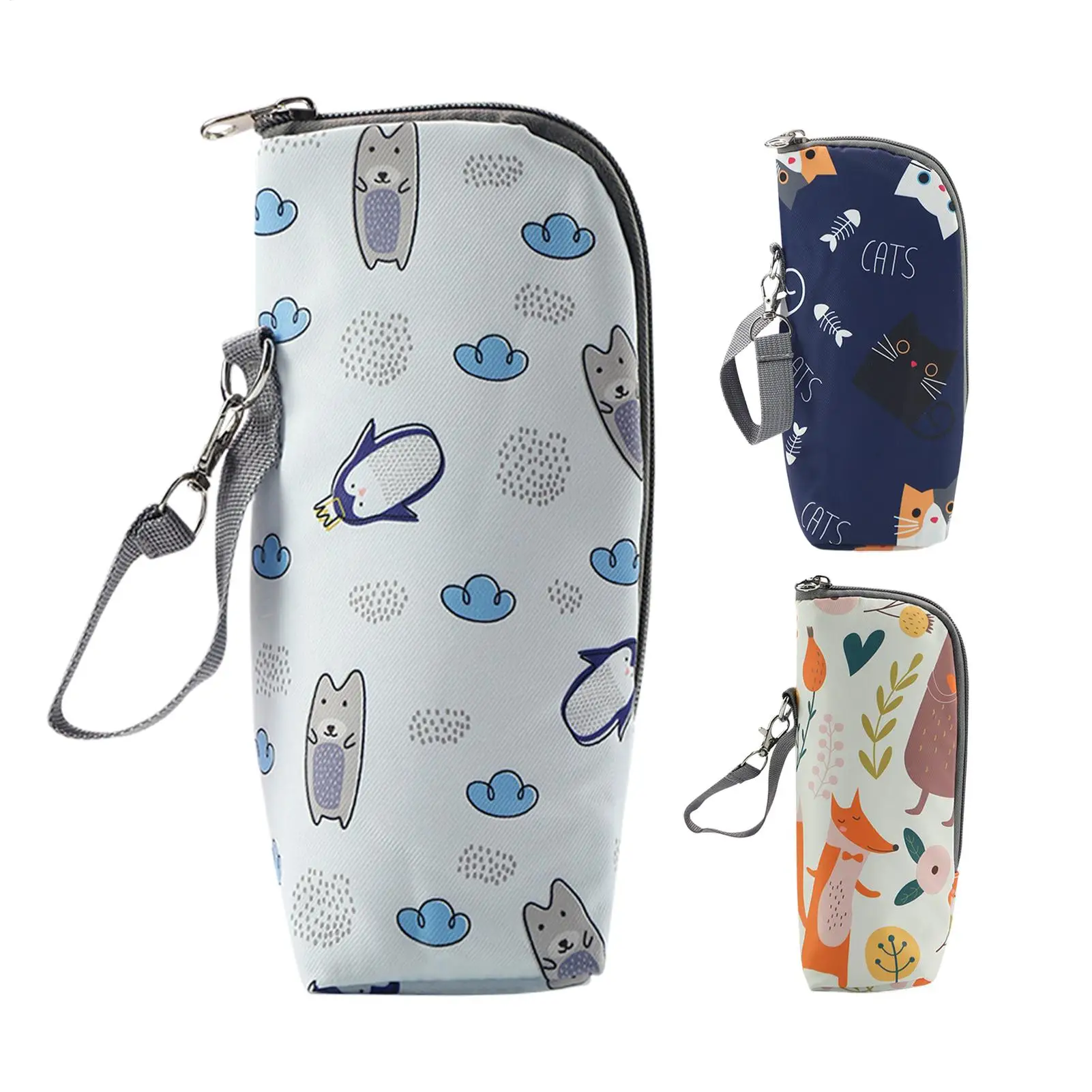 Non-Slip Water Bottle Sleeve - Insulated Cup Cooler for Gym, Work, Hiking, Running, Outdoor - Water Bottle Insulated Pouch