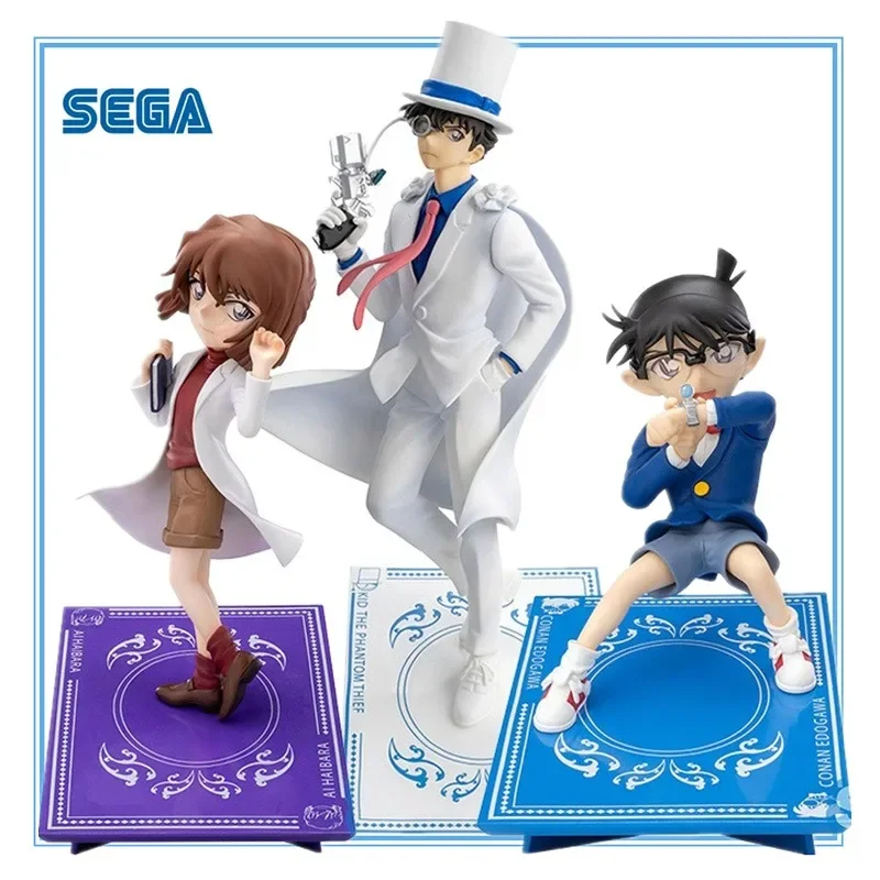 Sega Detective Conan Rachel Jimmy Kudo Haibara Ai Kuroba Kaito Landscape Figurines Action Figure Toys Doll Kids Gift