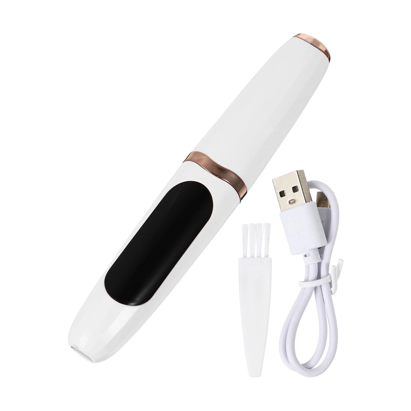 1 Juego de rizador de pestañas eléctrico, calentamiento rápido, Control inteligente de temperatura, dispositivo portátil para rizar pestañas, herramienta de maquillaje para mujeres