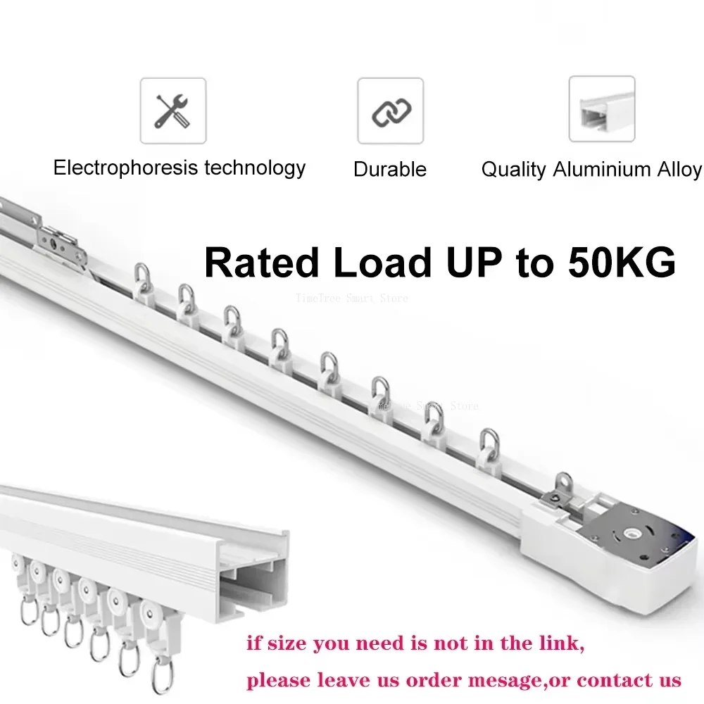 Aqara elektrische gordijnrail inclusief Smart Zigbee B1 batterijmotorrailset Automatisch gordijn afstandsbedieningssysteem