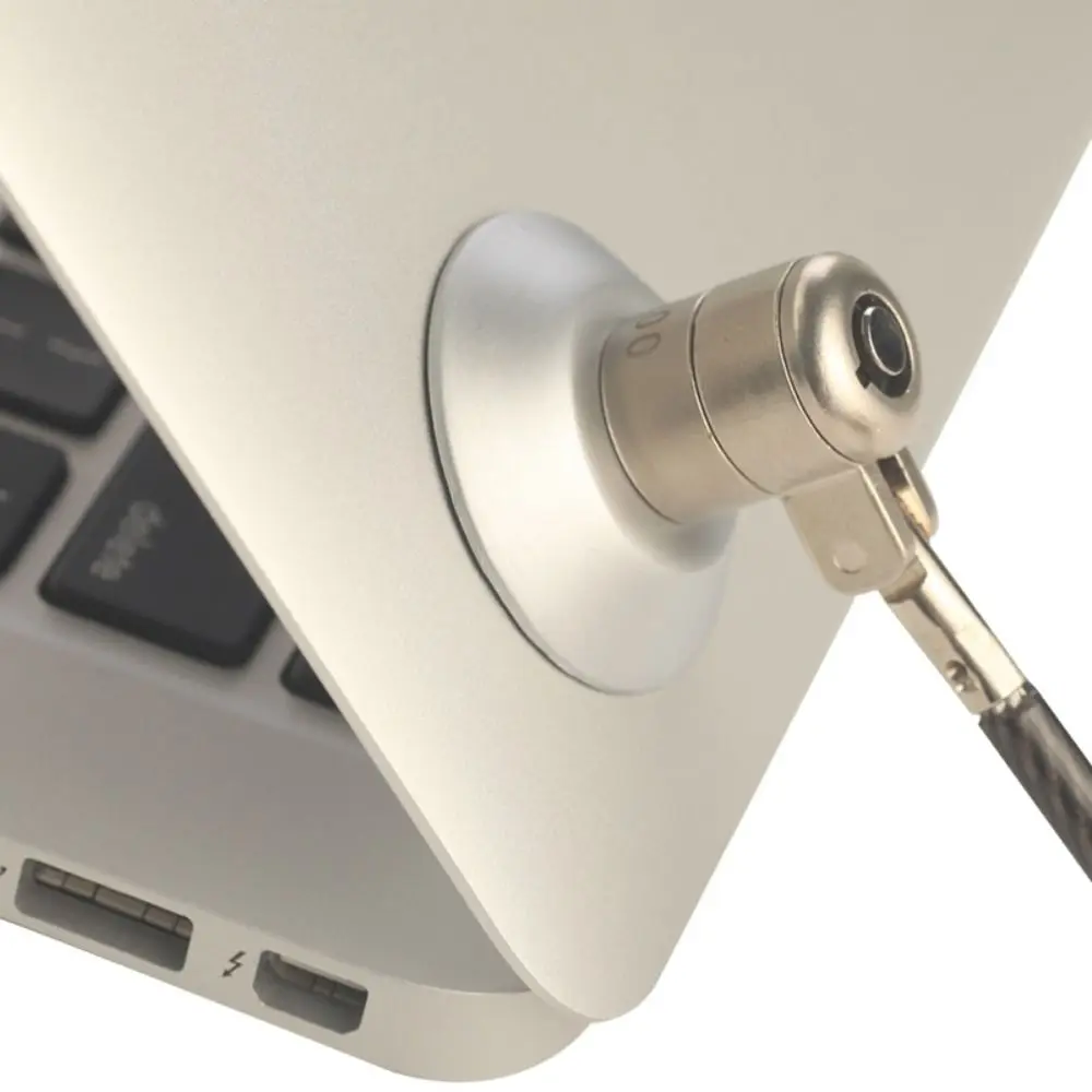 Heavy Duty Steel Lock Laptop Cable Lock Universal Fit T-slot Laptop Theft Lock Durable Anti-Theft Lock School - view 6
