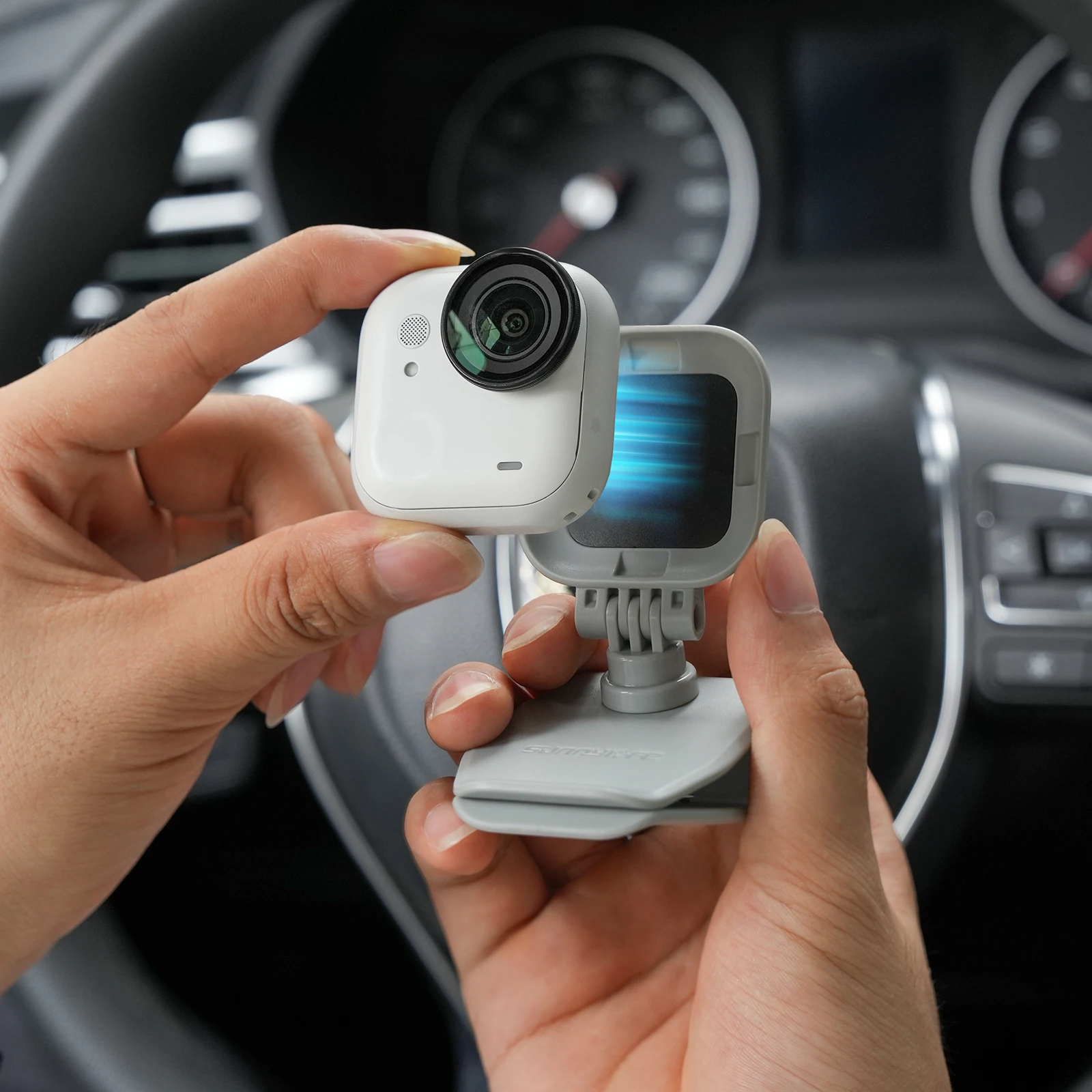 

Magnetic Sun Visor Camera Holder,Magnetic Mount for Insta360 GO Ultra Sun Visor Clip(Bracket, excluding camera products)