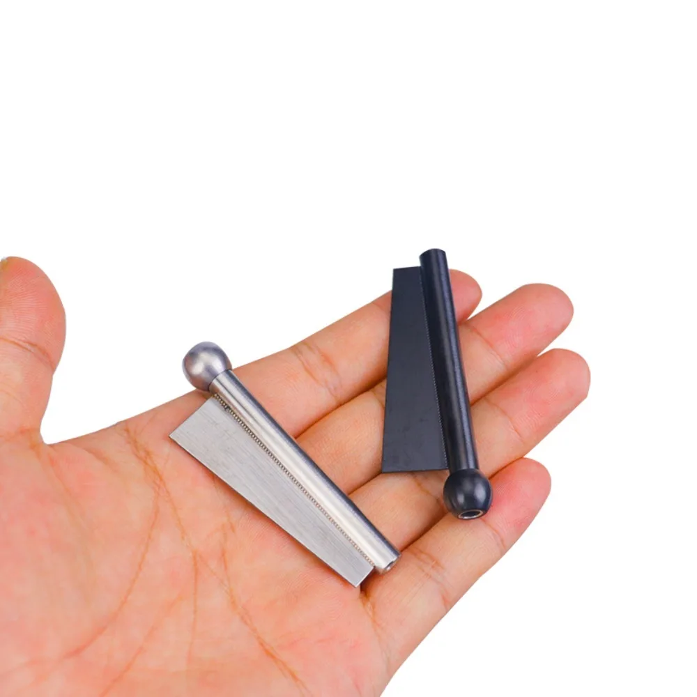 سارية العلم على شكل جوفاء القش زخرفة معدنية التدخين ملحق المحمولة المدمجة الرجال هدية العيد #4