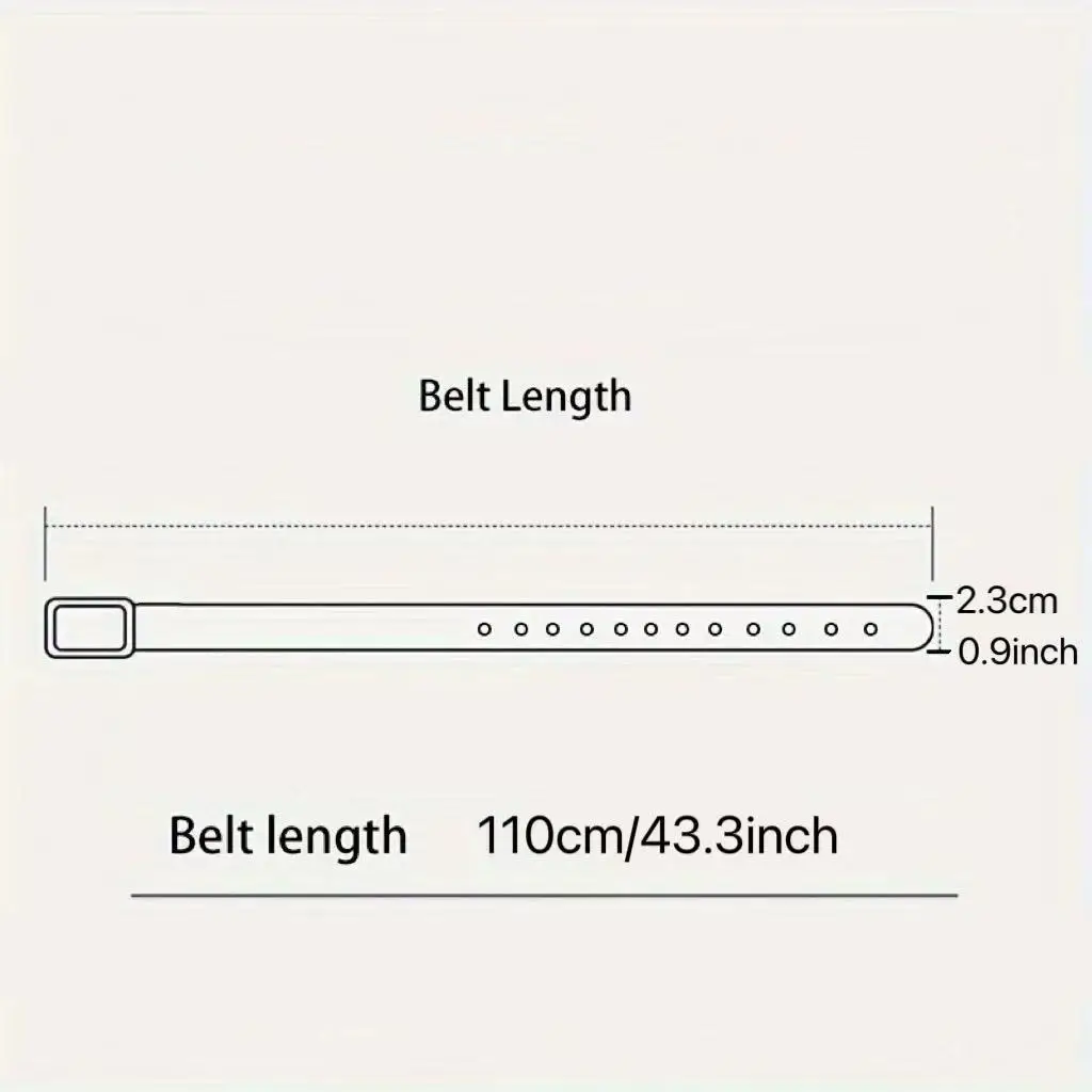 Der neue beidseitig verwendbare, glatte Schnalle, hochwertiger 2,3 cm Leder-Gürtel, modischer Trend, vielseitiger, dekorativer, dünner Rindsleder-Hosen-Gürtel. – Detail 2