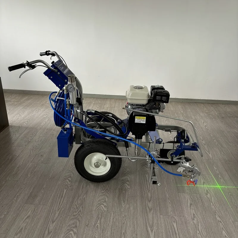 Road Marking Machine Heavy Duty Large Flow For Harsh Conditions Road Maintenance Cold Spray Marking Machine With