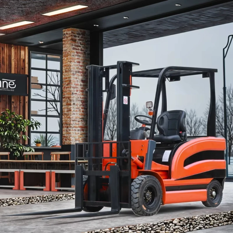 3 Ton Electric Forklift with Weighing System Real Time Cargo Weight Measurement Montacargas Eléctrico