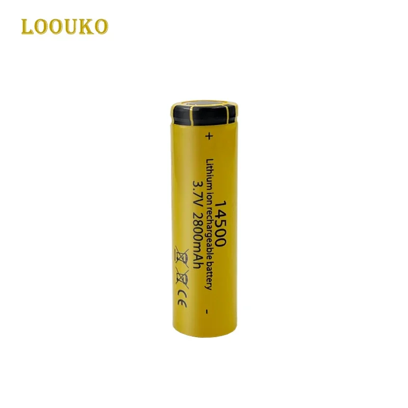 LOvised KO 14500-Large Capacity Lithium-Ion Battery 3.7 mAh 2800 V Electric Tent Brush Shaper Hair Trimmer Rechargeable