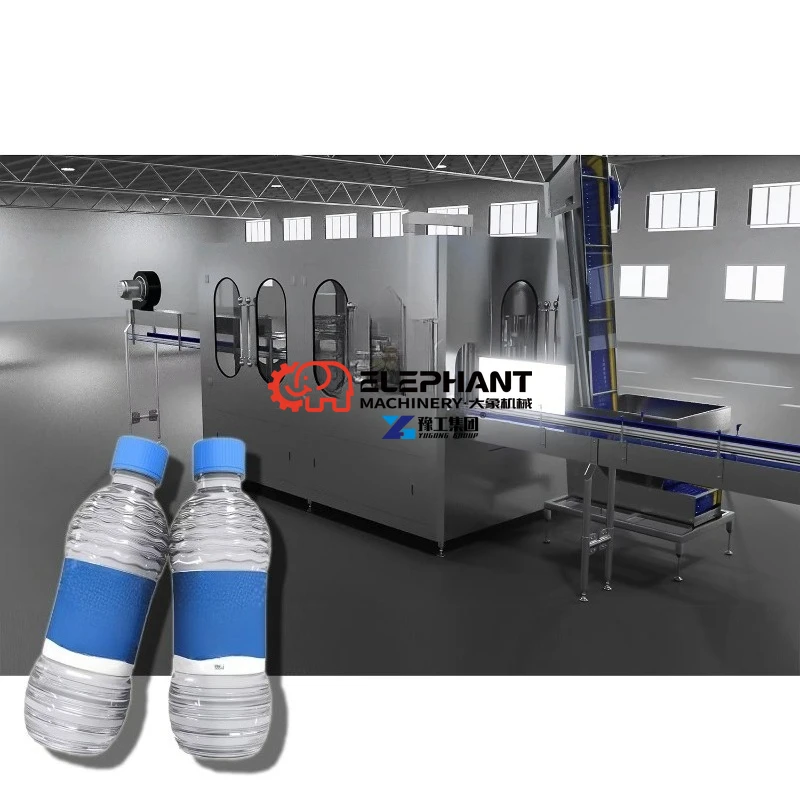 Automatic Complete Plant A Bottle Mineral Water Filling Machine Production Plant for Drinking Water Manufacturing