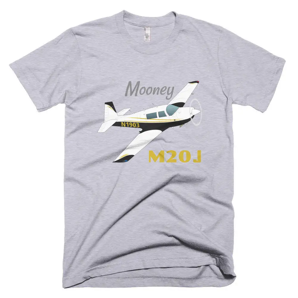 Flyboy Toys Mooney M20J 201 Custom Airplane T Shirt Personalized With N