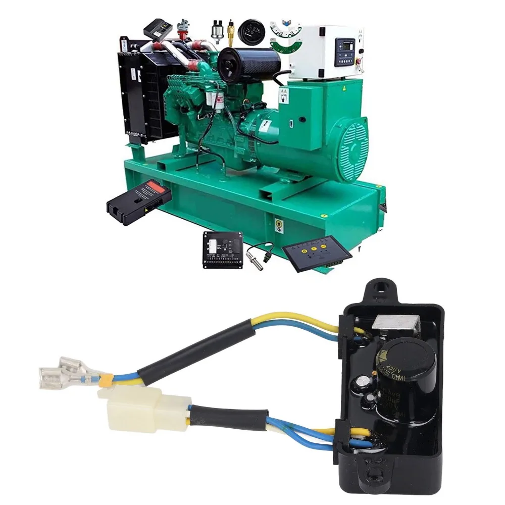 Stable 2.5KW AVR Voltage Regulator 6 Wire Easy to Connect Engine Regulator Generator Voltage Regulator Power Generator